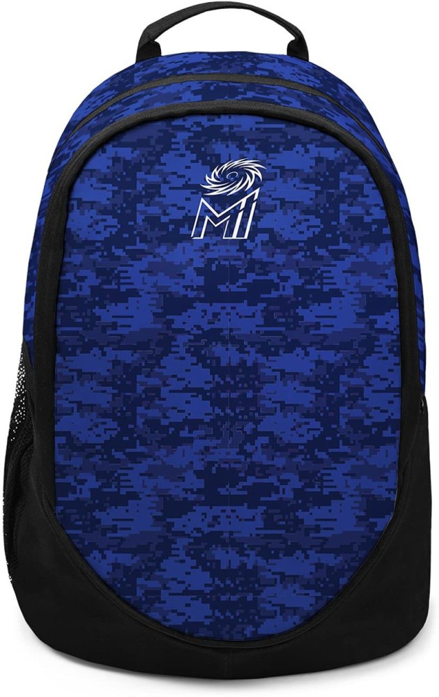 EUME Official Mumbai Indians 2 Compartment Polyester Casual Daypacks 29 L  Laptop Backpack Royal Blue - Price in India | Flipkart.com