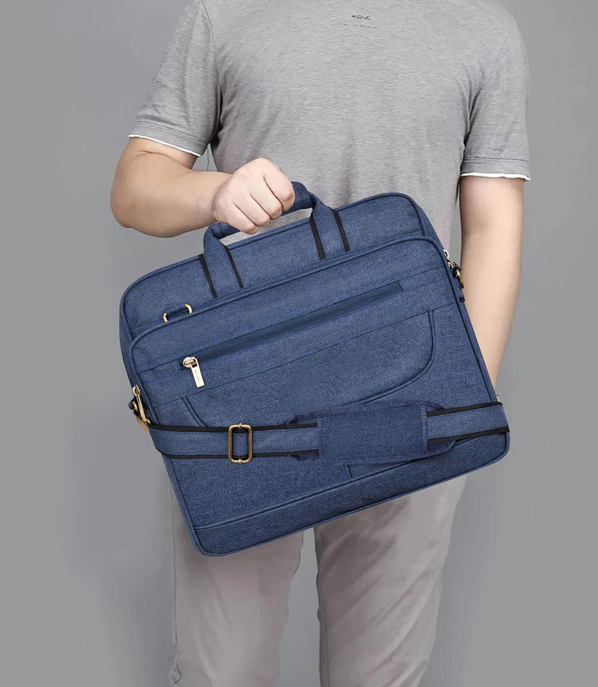 Mens blue 2025 messenger bag