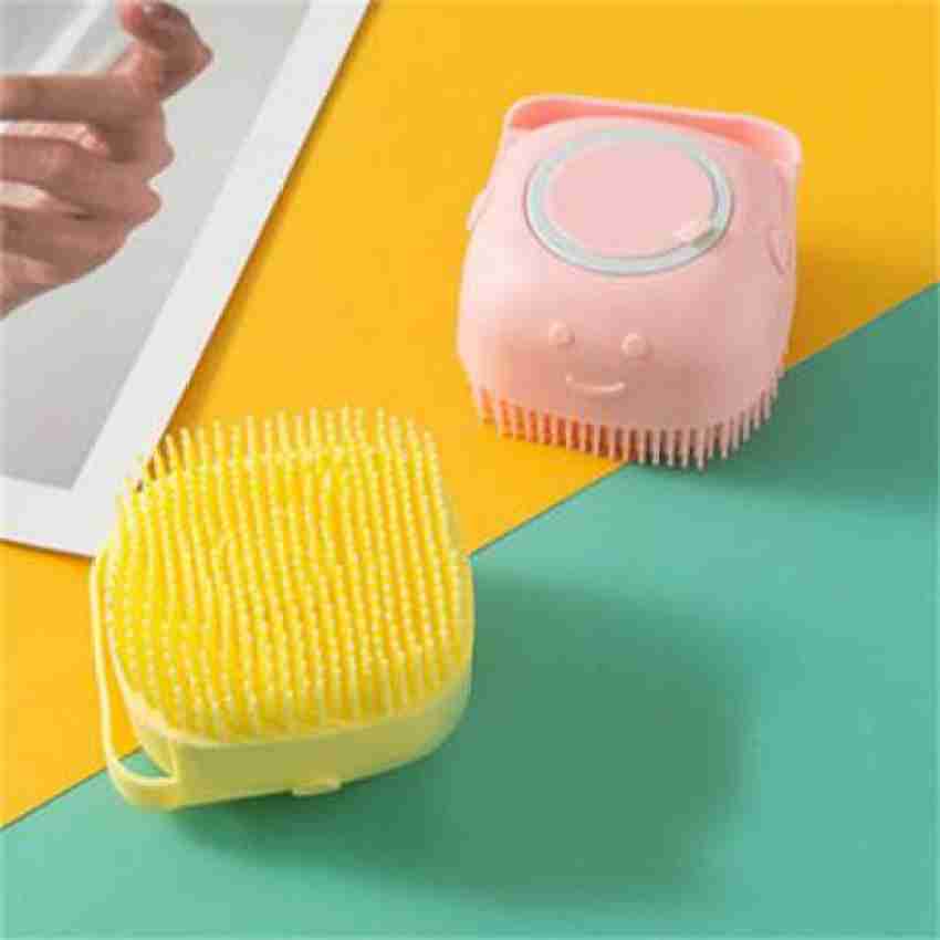 ROMYCRON 2 Pcs Bath Brush Combo Back Scrubber And Bath Brush Soap Dispenser  (Multicolor) - Price in India, Buy ROMYCRON 2 Pcs Bath Brush Combo Back  Scrubber And Bath Brush Soap Dispenser (