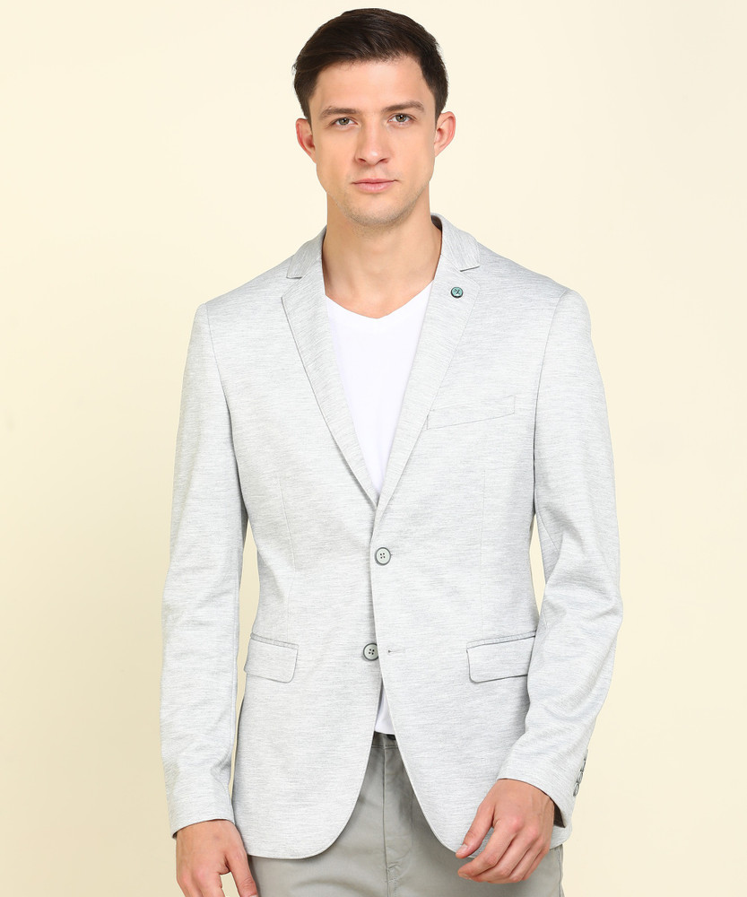 Arrow Newyork Self Design Single Breasted Formal Men Blazer Buy