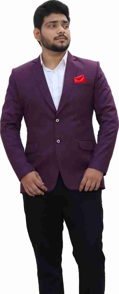 Violet colour blazer hot sale