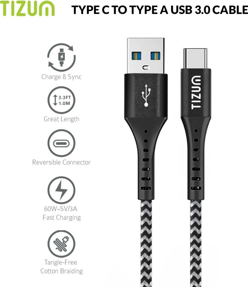 SKYVIK Blaze 1.5m USB Type C to USB A 3.0 Cable