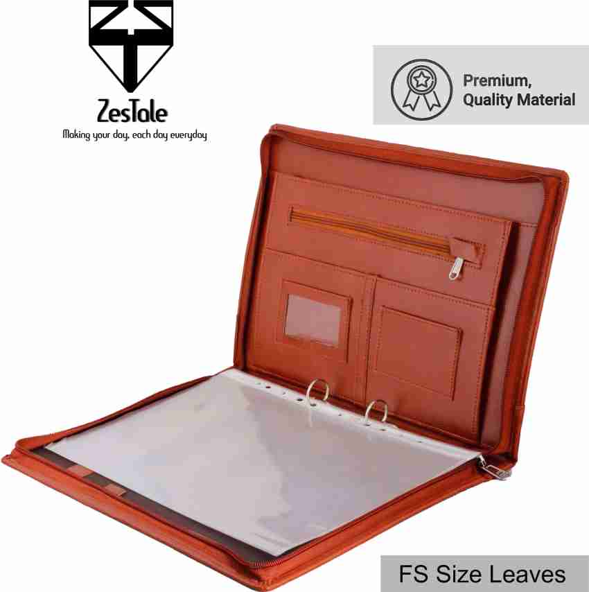 Leather Certificate Binder