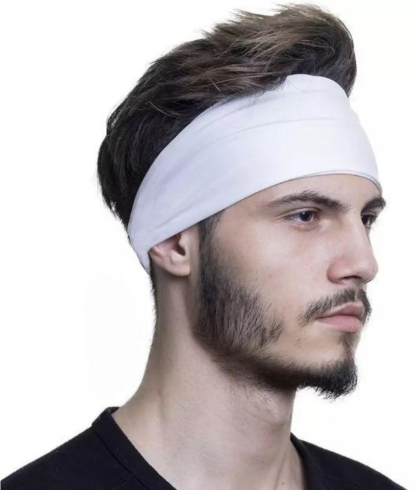 Mens Headband, Sports Headbands for Men, Men Workout Accessories, Sweat  Band, Sweat Wicking Head Band Sweatbands for Running Gym Training Tennis