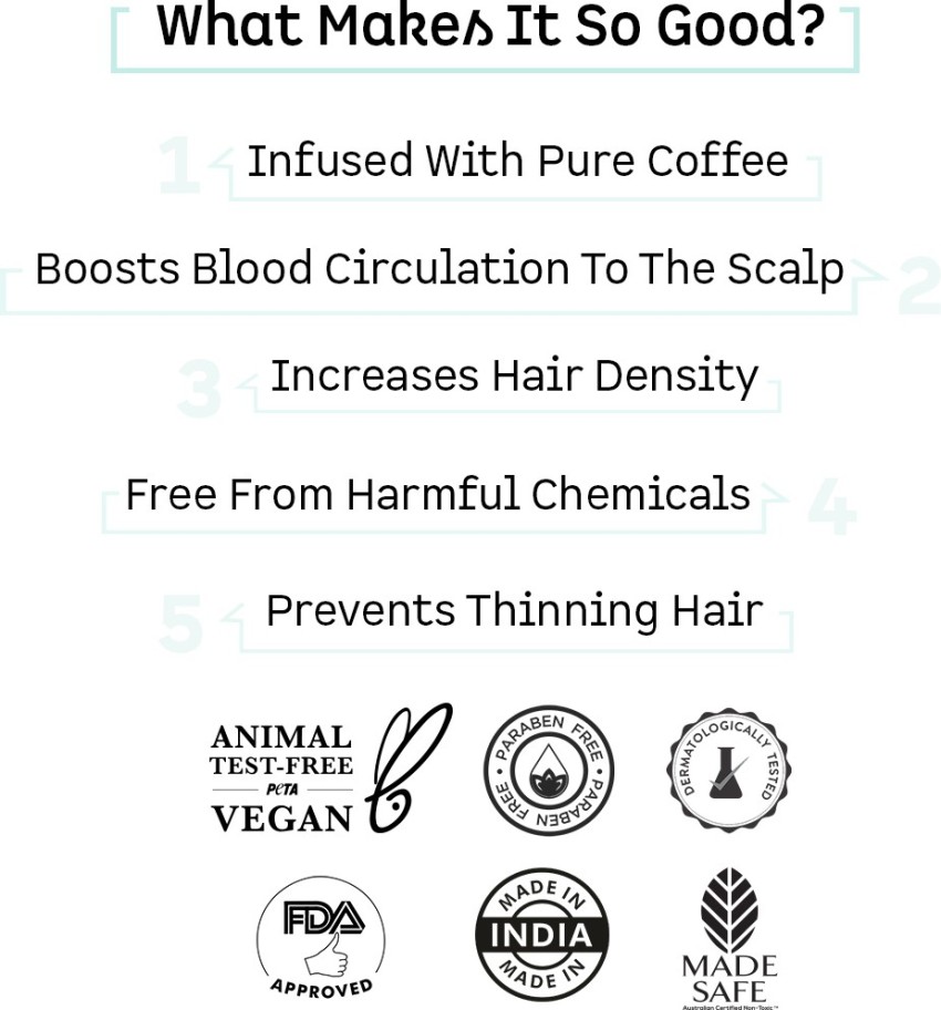 mCaffeine Coffee Scalp Tonic for Hair Growth with Redensyl &  Protein|Controls Hair Fall - Price in India, Buy mCaffeine Coffee Scalp  Tonic for Hair Growth with Redensyl & Protein|Controls Hair Fall Online