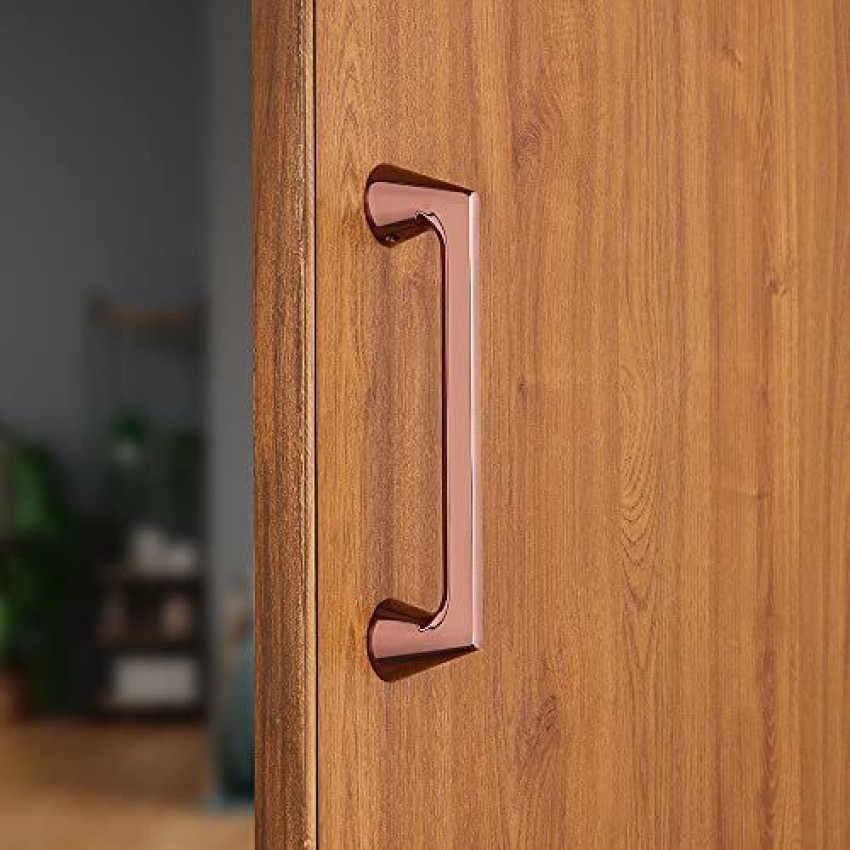 LOTUS DOOR HANDLES FOR MAIN DOOR/MAIN DOOR HANDLE/DOOR HANDLE/ZINC ALLOY 8  INCH