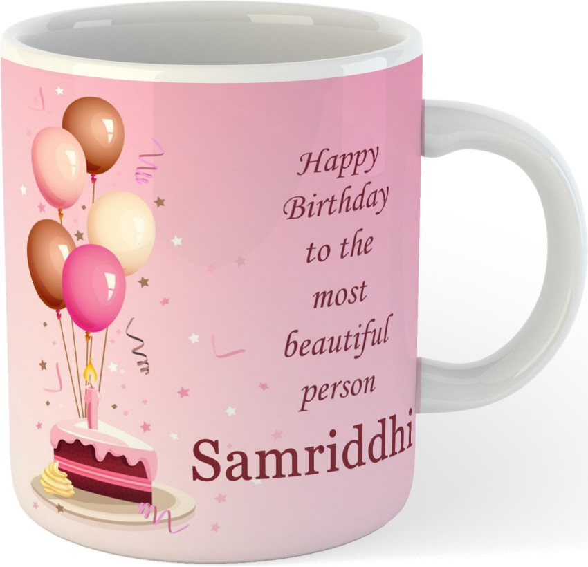 ❤️ Ice Heart Birthday Cake For Samruddhi