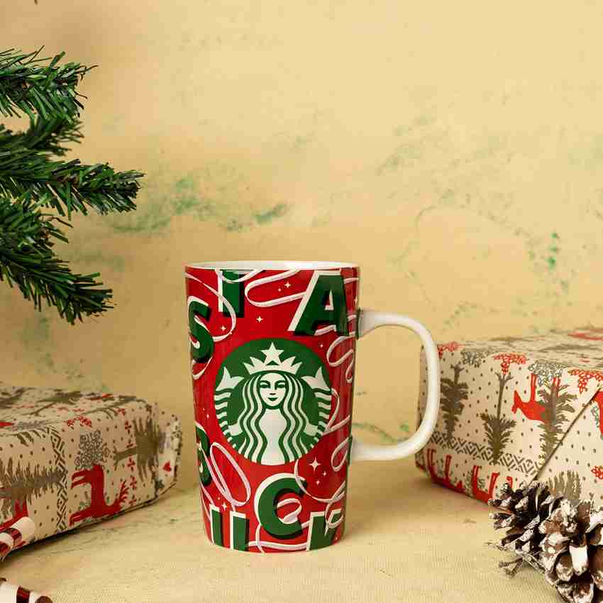 Starbucks 2021 Red Holiday Ceramic Coffee Mug Price in India Buy
