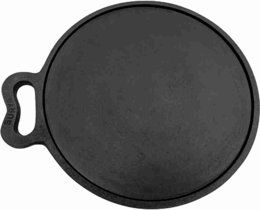 Cast Iron Dosa Tawa With Handle (Pre Seasoned | 10 inch)