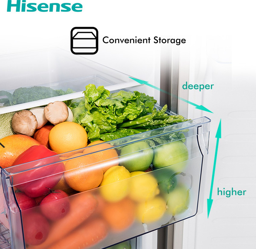 Hisense 286L REF286DR Non frost Fridge Grey