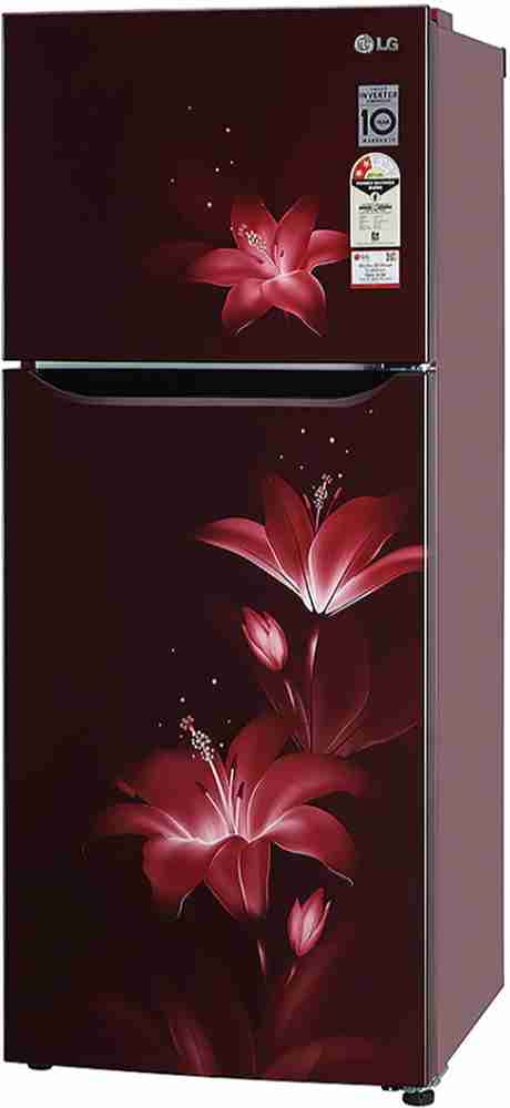 Lg double door fridge hot sale 2 star price