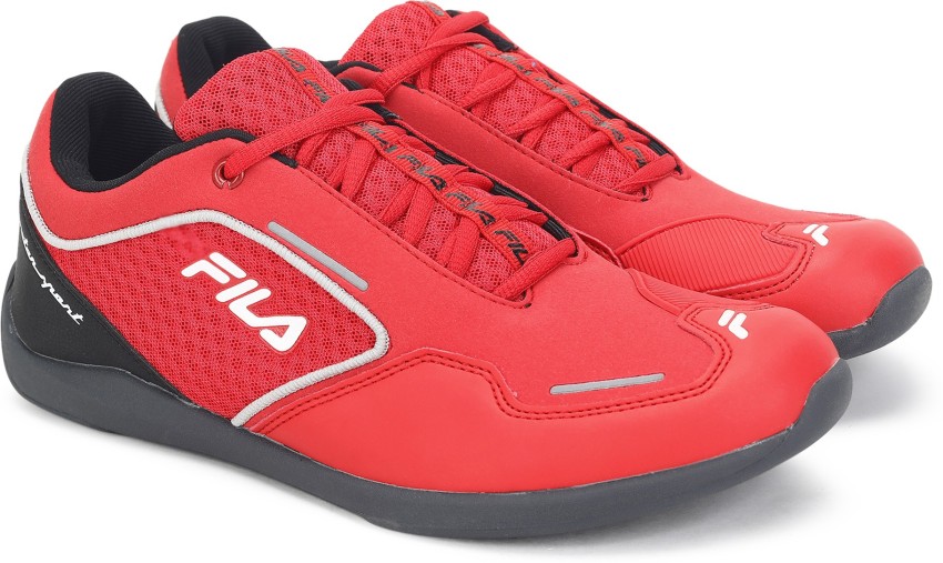 Fila mens 2025 shoes red