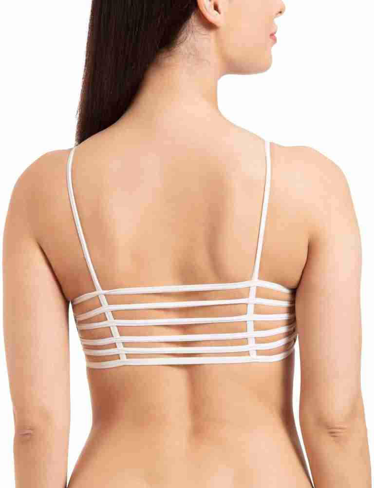 Womens Nylon, Spandex Cotton Padded Non-Wired T-Shirt Bra - Pack