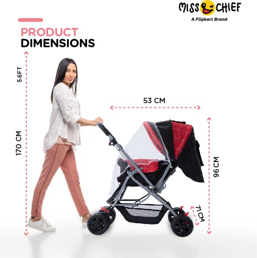 Miss Chief by Flipkart Premium Baby Stroller