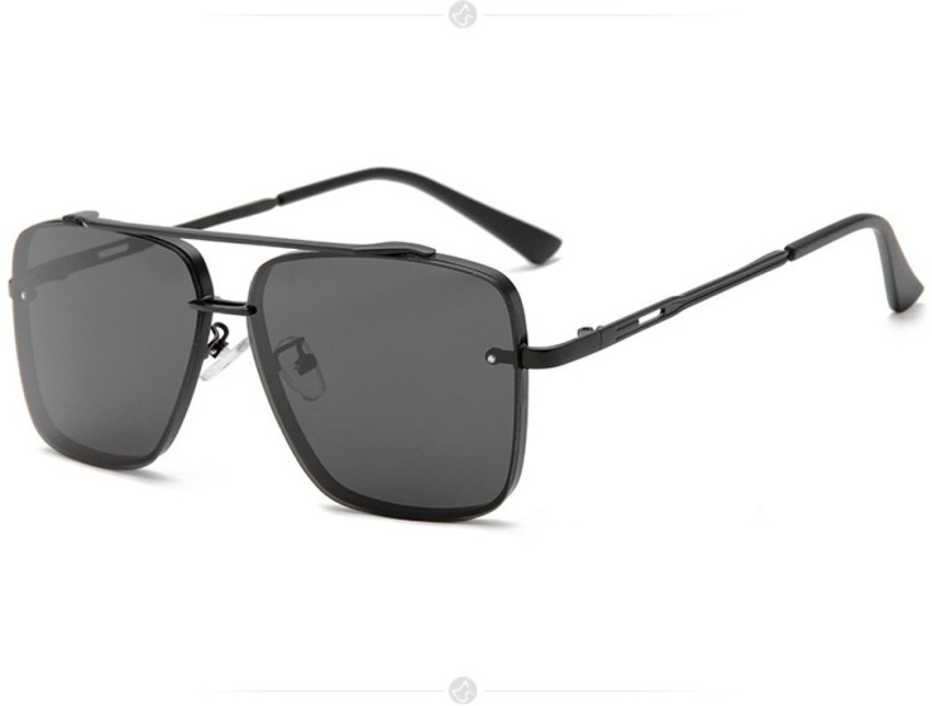 Buy Crackers Wrap-around Sunglasses Black For Men & Women Online @ Best  Prices in India