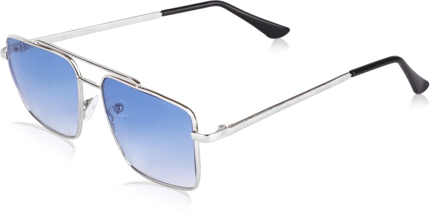 Buy Alchiko Sports, Round, Retro Square Sunglasses Blue For Men