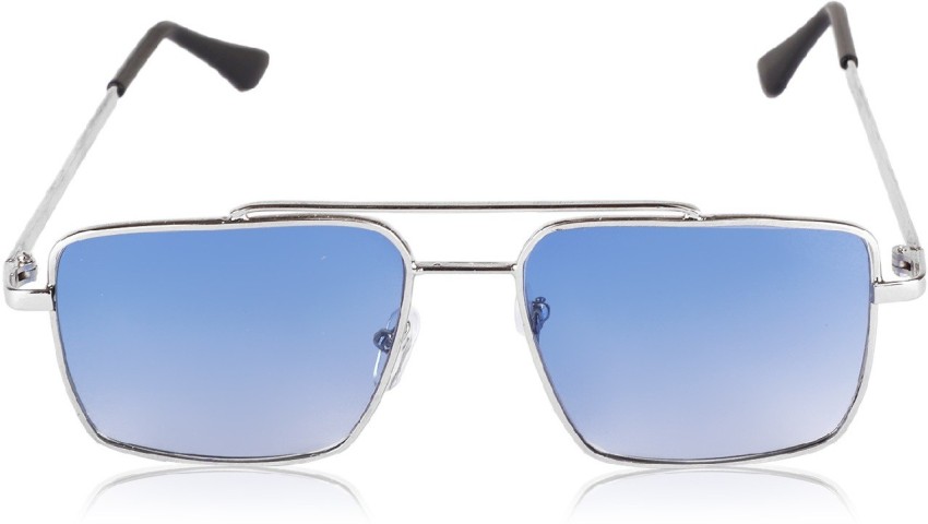 Buy ABCD Retro Square Sunglasses Blue For Men Online @ Best Prices in India