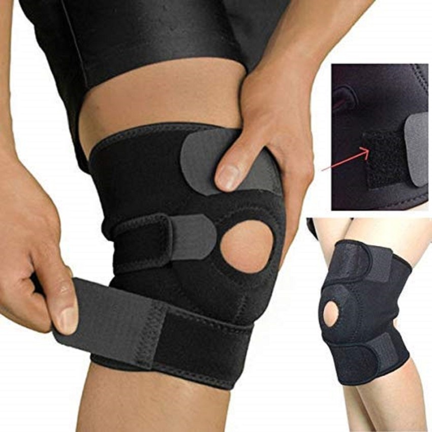 STRAUSS Adjustable Knee Support Patella|knee support for men and women|knee  cap|Knee brace|Knee Guard |Knee Cap|Knee pain relief |Knee belt|Joint pain