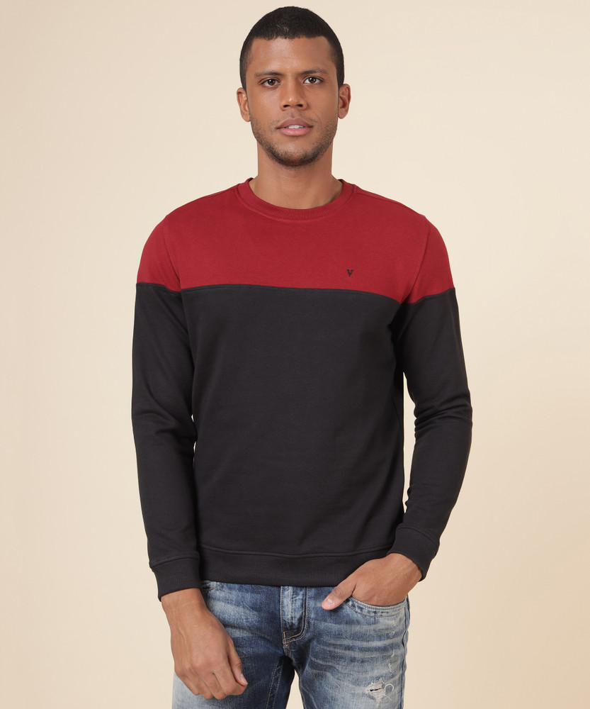 VAN HEUSEN SPORT Full Sleeve Color Block Men Sweatshirt Buy VAN HEUSEN SPORT Full Sleeve Color Block Men Sweatshirt Online at Best Prices in India Flipkart
