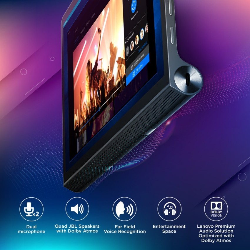 Lenovo Tablet 11 Yoga Tab 11 4GB 128GB 2K YT-J706F - Gris - Inversiones  Varemat