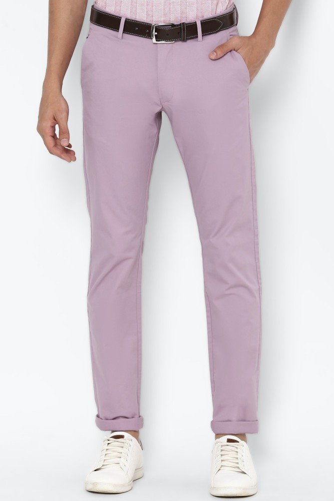 Buy INSPIRE CLOTHING INSPIRATION Men Solid Slim Fit Formal Trouser  Purple  Online at Low Prices in India  Paytmmallcom