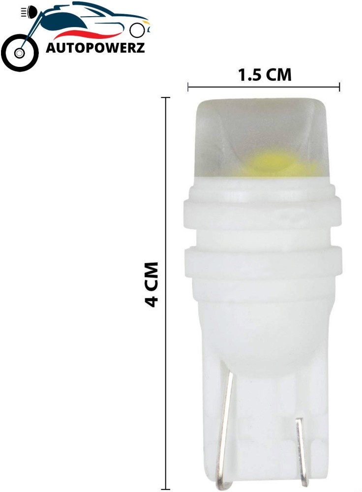 Flipkart SmartBuy T10 Ceramic White Led Bulb 2 Pcs Parking Light Car,  Motorbike, Van LED (12 V, 5 W)