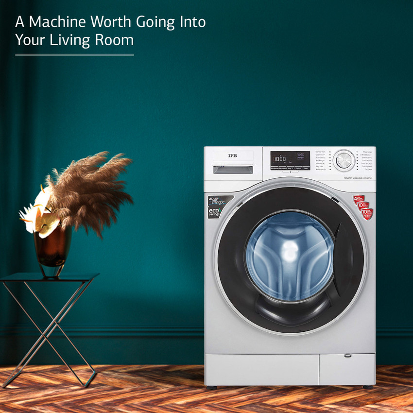 BOSCH 8 kg AntiTangle,AntiVibration,1400RPM Fully Automatic Front Load  Washing Machine with In-built Heater Silver