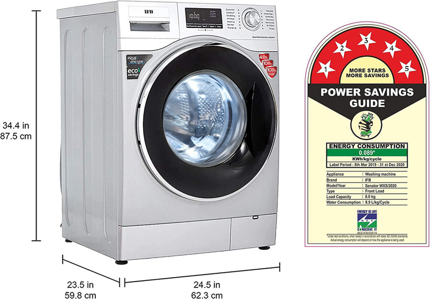 Ifb washing machine senator best sale wxs 8 kg flipkart