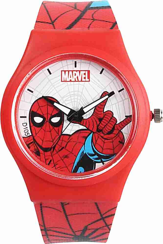 Spider man best sale analog watch