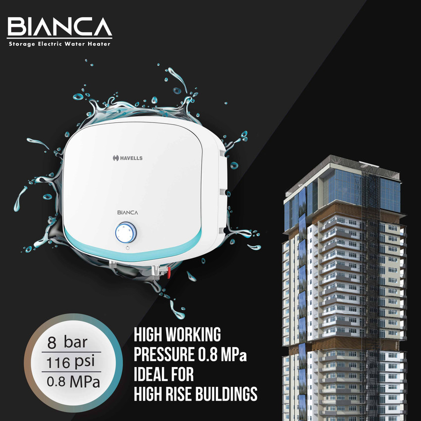 Havells Bianca Star Vertical Storage Water Heater (Geyser)