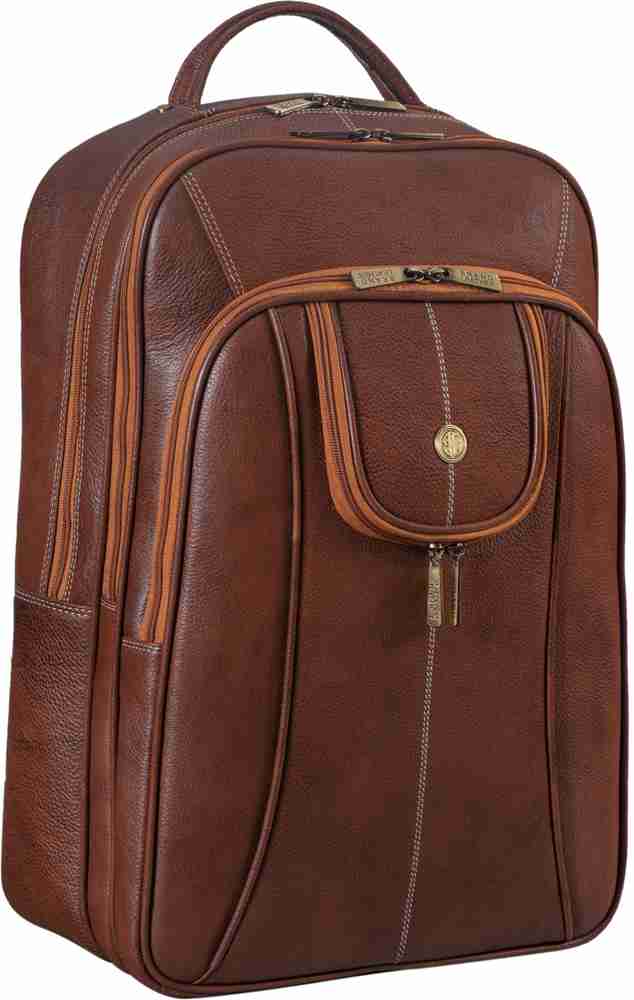 Leather online backpack flipkart