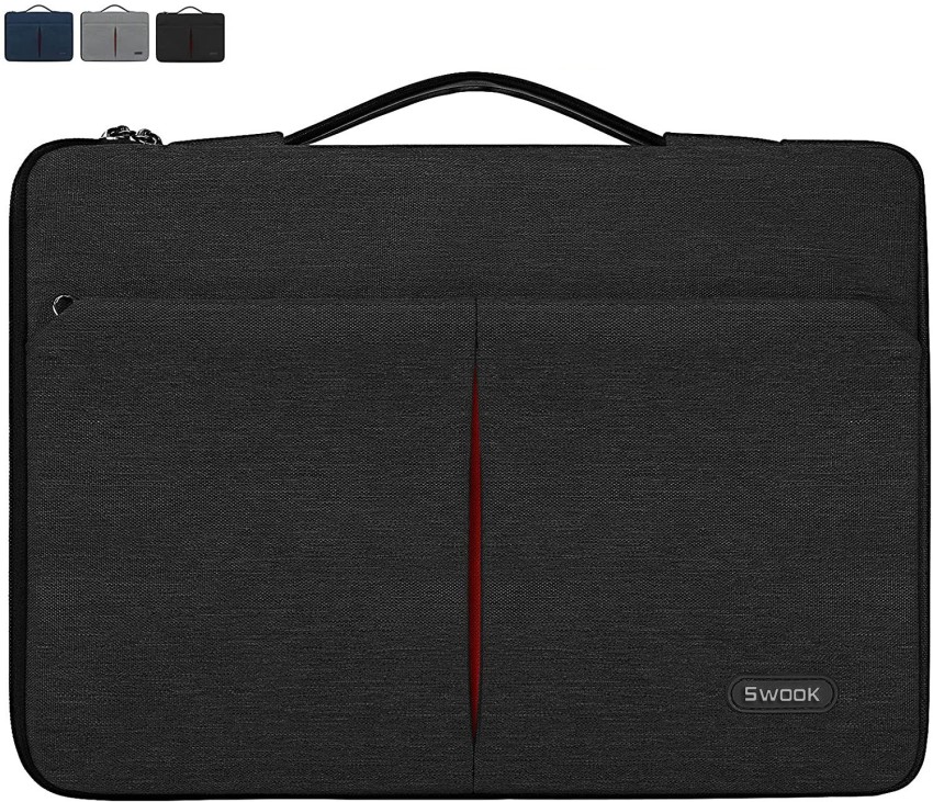 SwooK Laptop Sleeve Case 15-15.6 Inch Waterproof Handle Laptop
