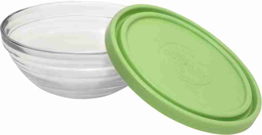 Duralex Lys 5-pack Round Glass Food Storage Bowls with Lid