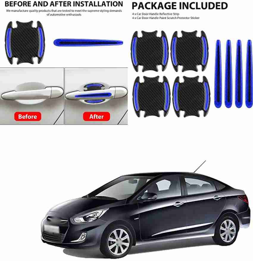 Car door handle protector carbon fiber discount