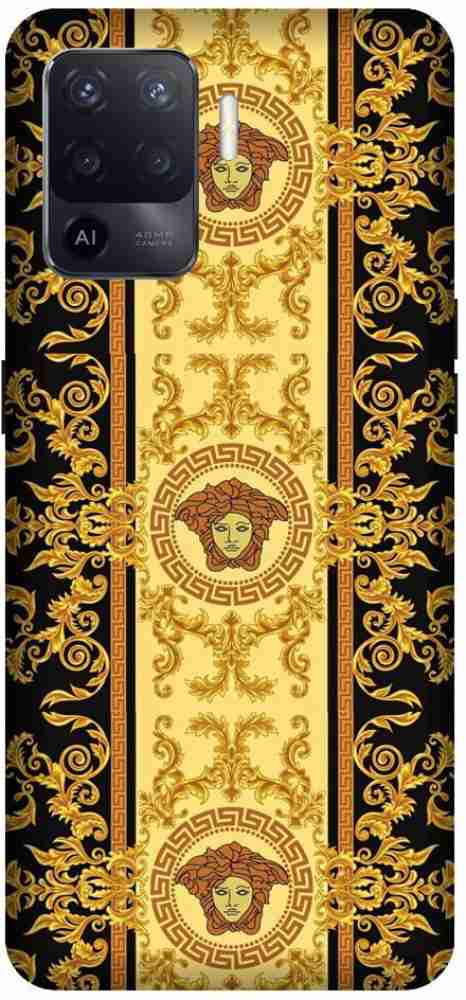 Entio Back Cover for Oppo F19-CHP22199-louis Vuitton Versace logo