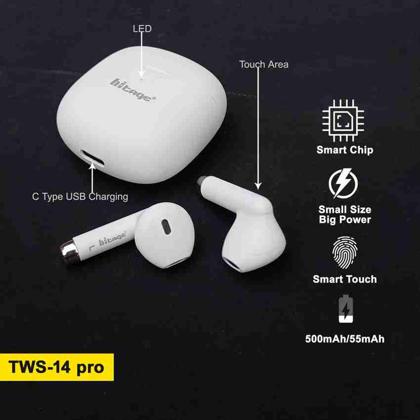 Hitage TWS 14 PRO AIR SPARK PRO 5.1 SMART CHIP TOUCH CONTROL