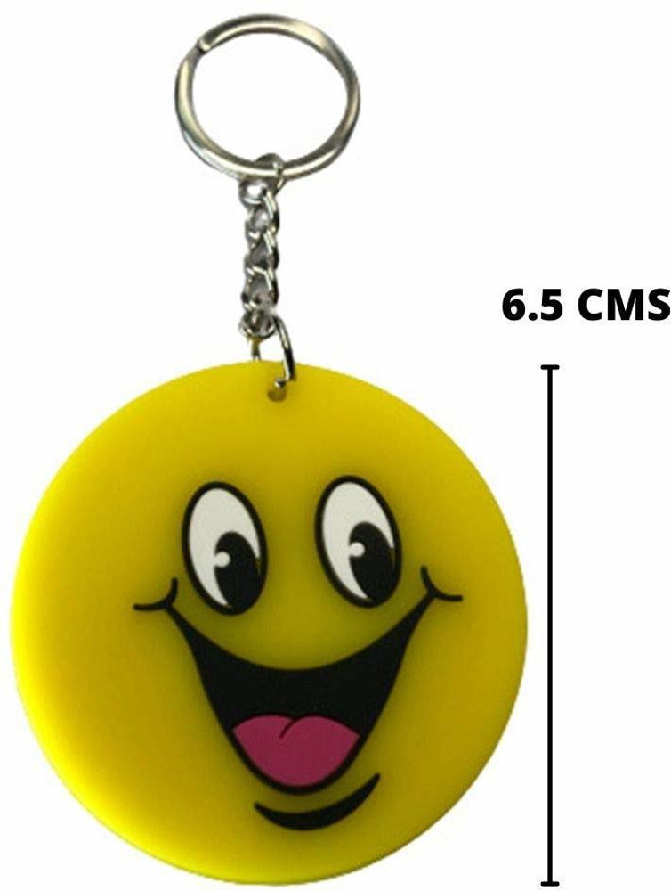 MAG BEE Two Sided Smiley Emoji Smiling Face Design 1 Rubber