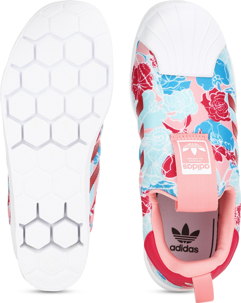 Slip on floral adidas on sale