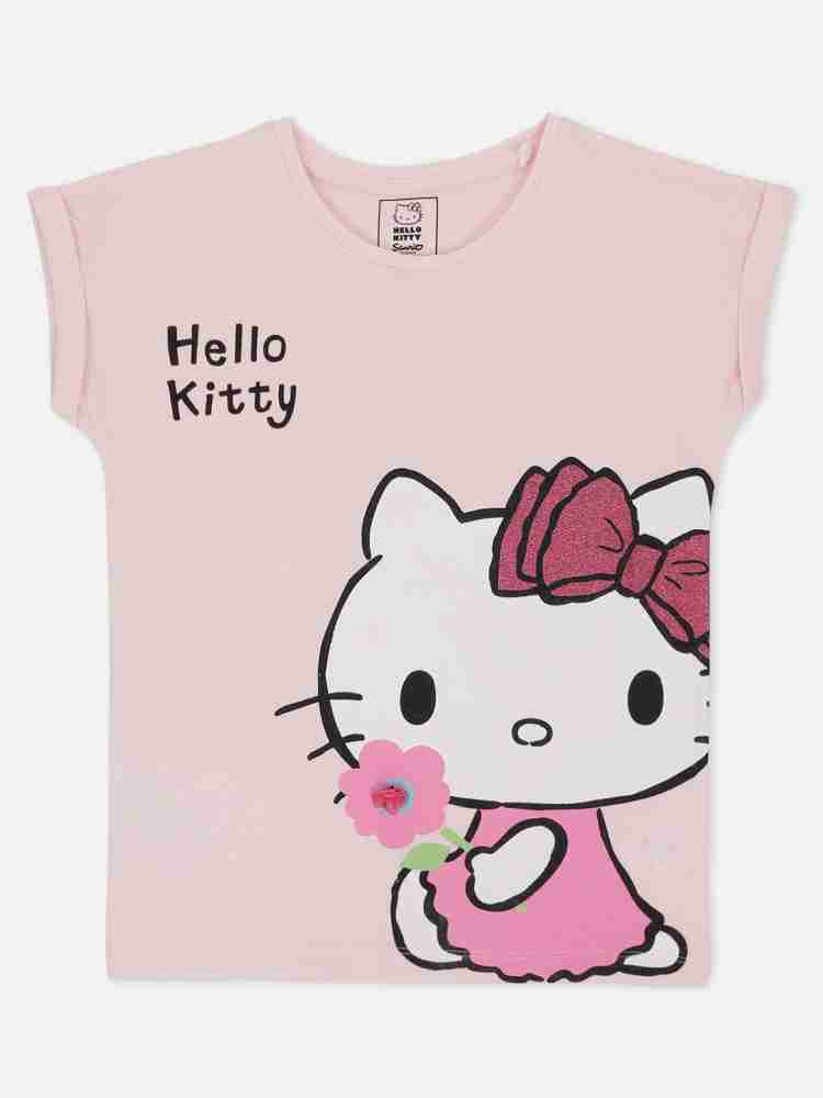 Hello Kitty By Kidsville Girls Graphic Print Pure