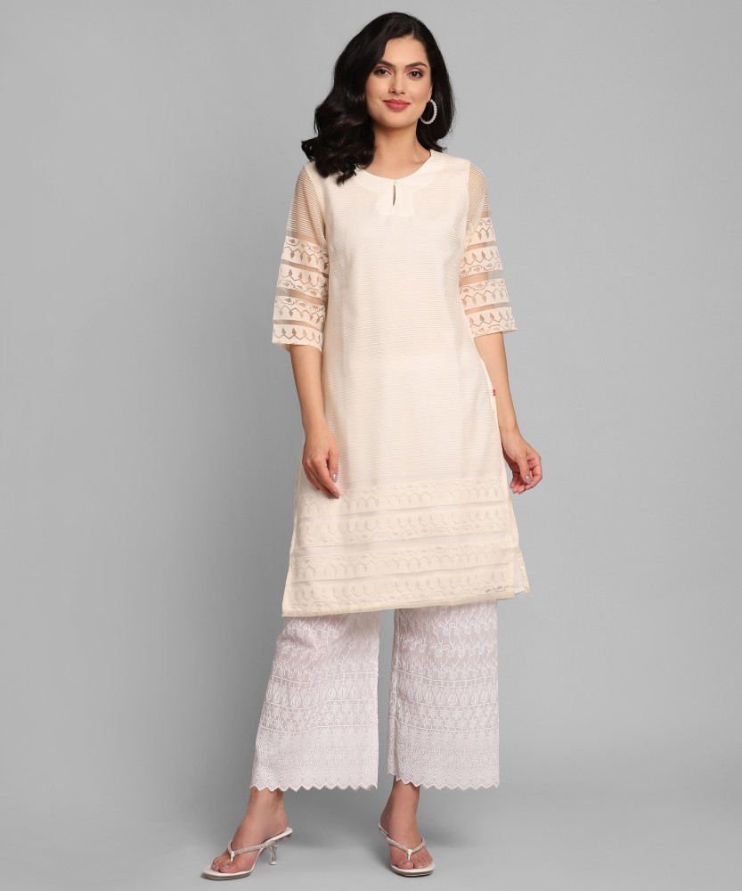 W Women Printed Straight Kurta Buy W Women Printed Straight