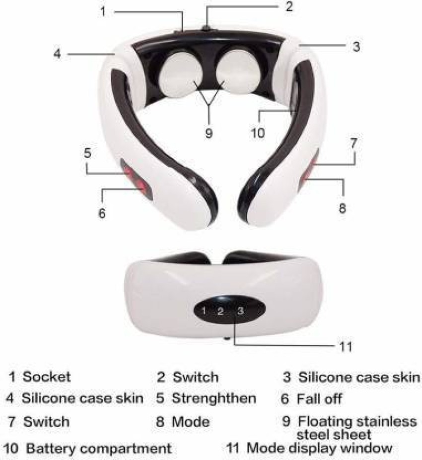 Source Deep Tissue Pain Relief Care Cervical Massager Head