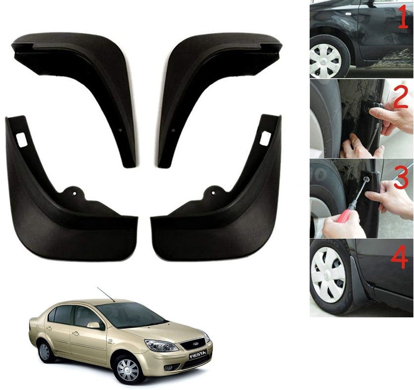 Ford fiesta outlet mud guards