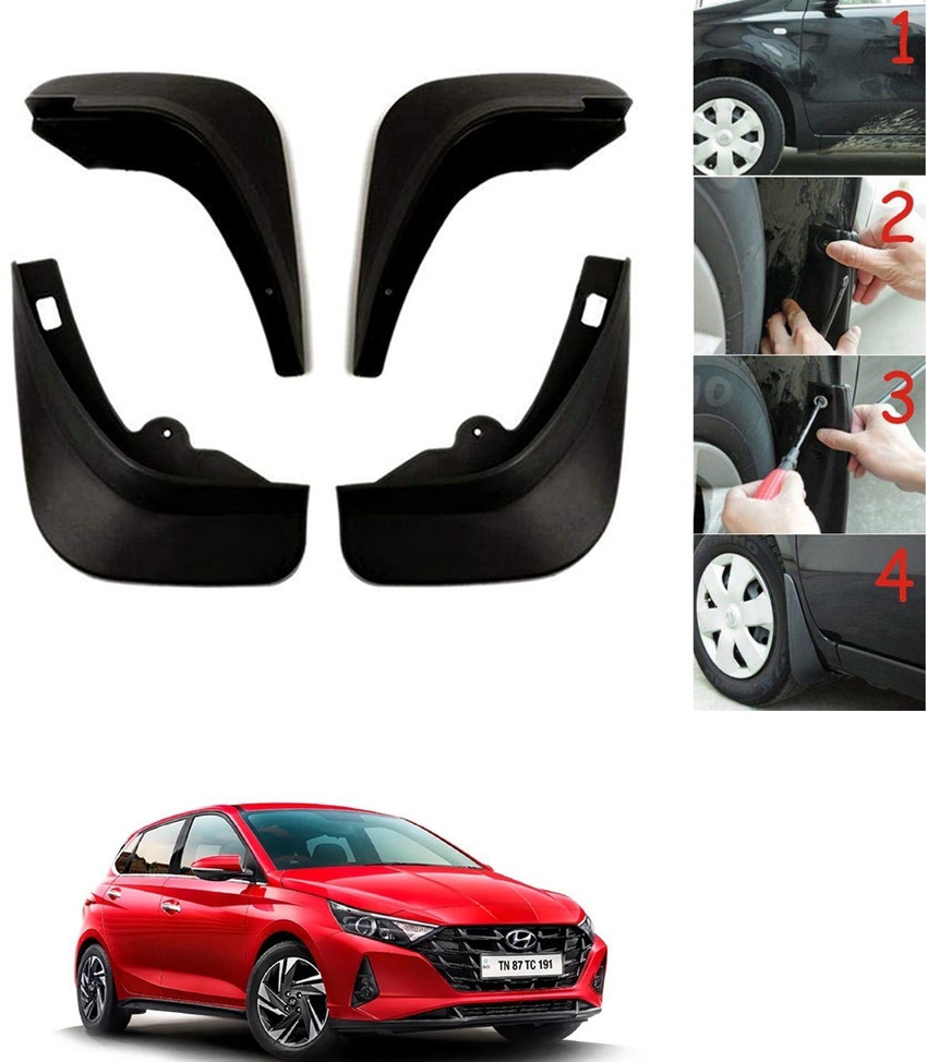 Hyundai i20 deals mud flaps price