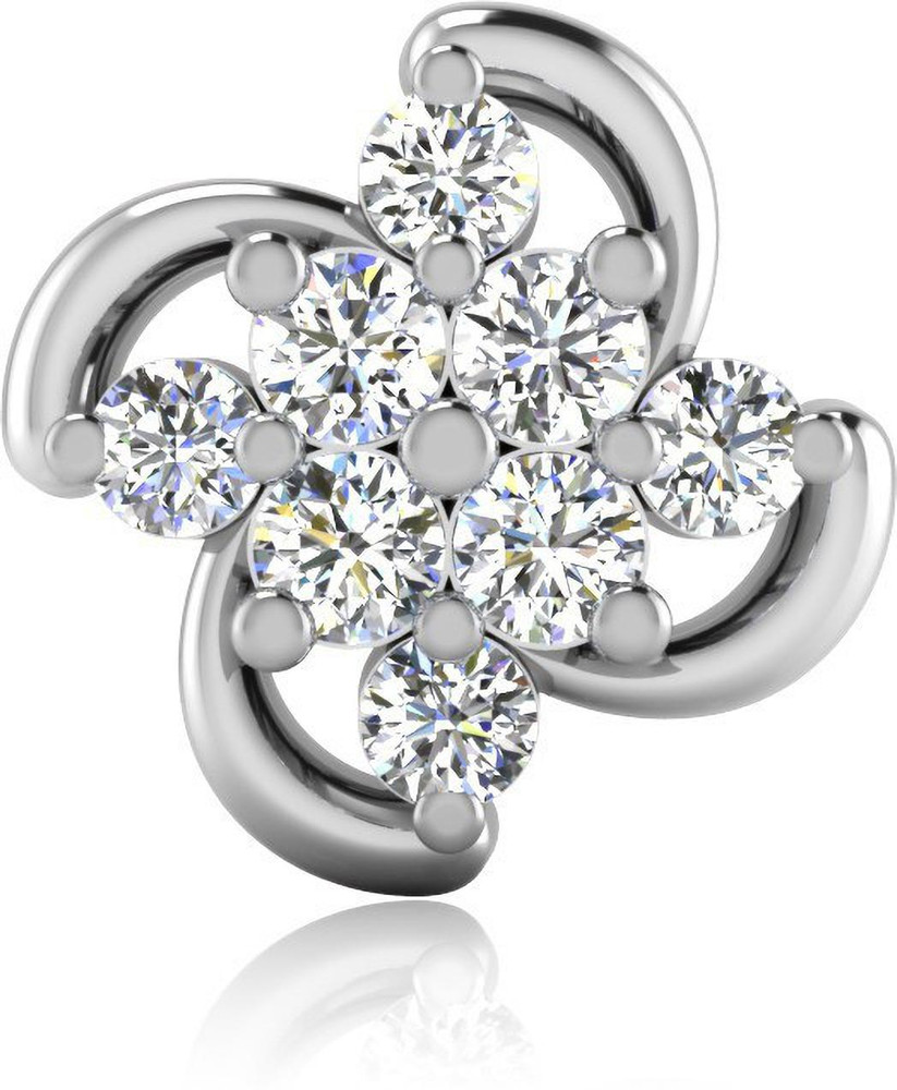 Platinum nose stud hotsell price