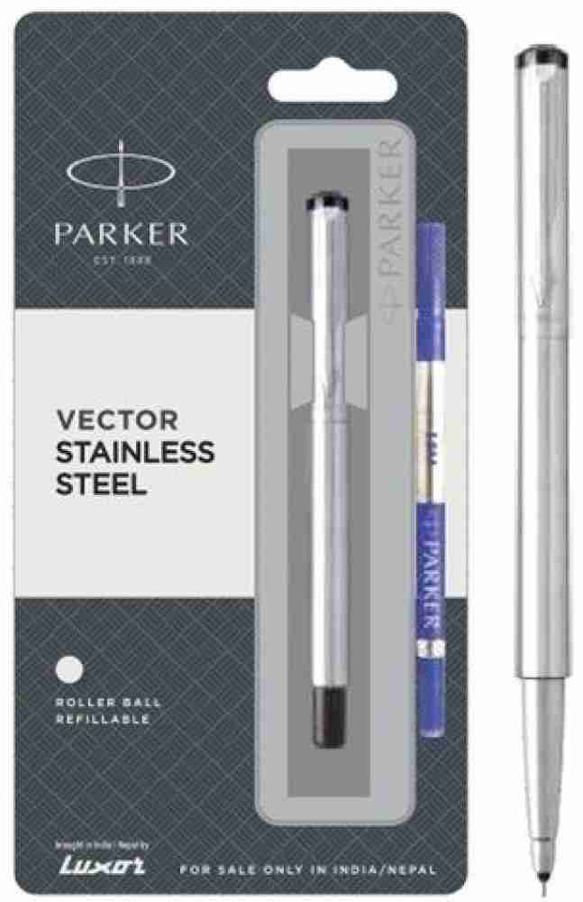 Buy Parker Vector Stainless Steel GT Roller Ball Pen Online at Low Prices  in India 