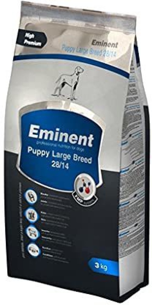 eminent Puppy Large Breed Full Value Food for Puppies of Large and Giant Breeds Pregnant and lactating Bitches 3kg Chicken 3 kg Dry Young Dog Food Price in India Buy eminent