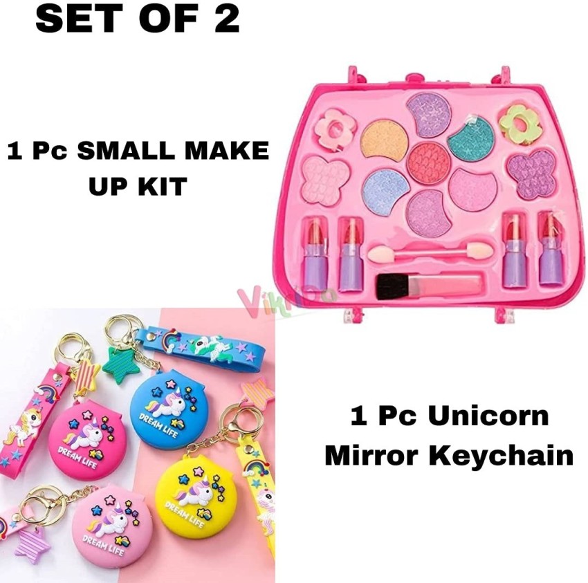  Kids Makeup Kit For Girls 44 Pcs Washable Makeup