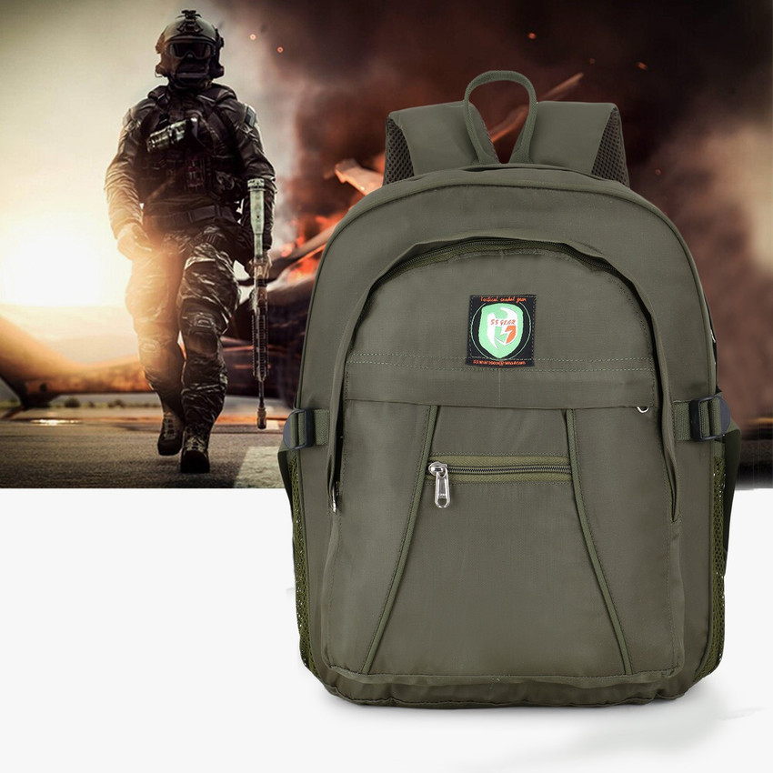 Military new arrivals man bag