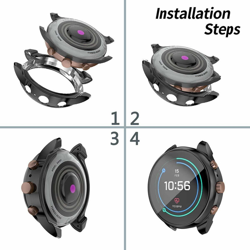 HDSANVI Edge To Edge Screen Guard for Cover for Fossil Gen 6