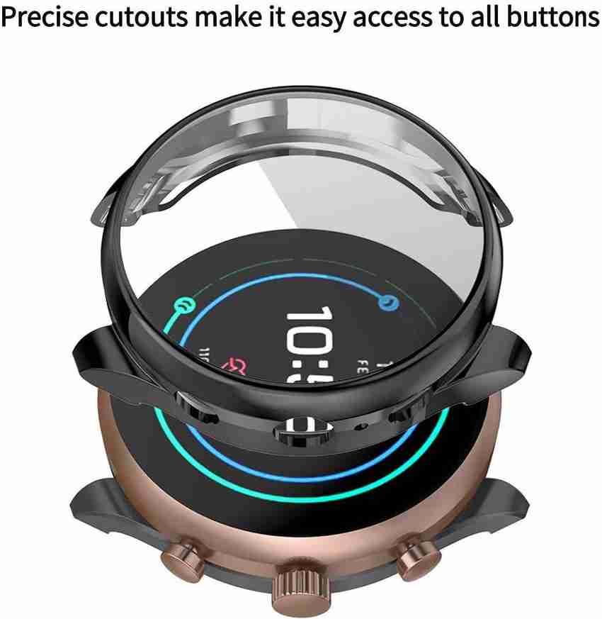 HDSANVI Edge To Edge Screen Guard for Cover for Fossil Gen 6